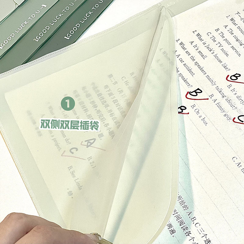 A4 PP Waterproof Folder, Office DocuA4 PP Waterproof Folder, Upgraded Corner Guard for Durabilityment Storage