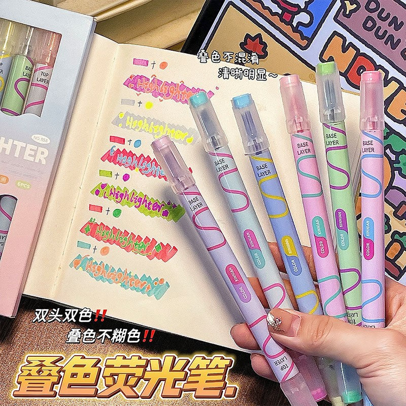 12 Colors Layerable Highlighters | Wholesale for Marker Buyers