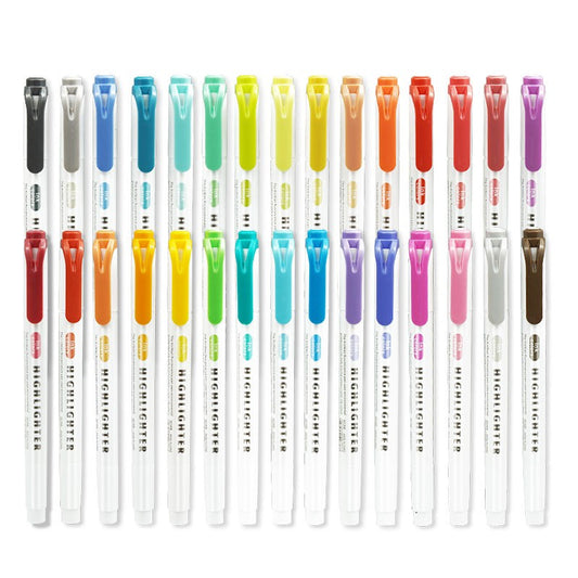 Dual Tip Highlighters 5/15/30 Colors
