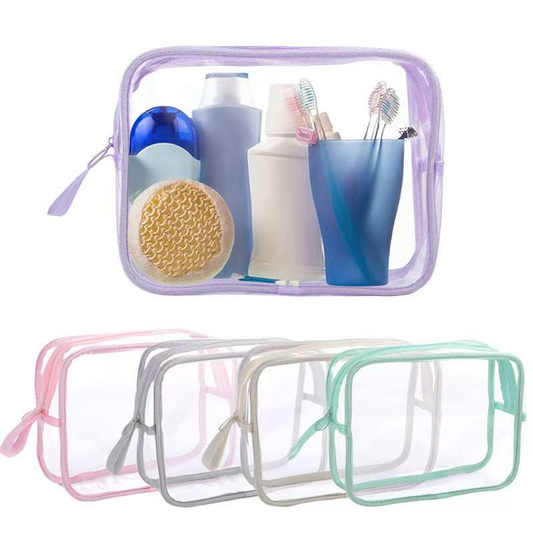 Small Transparent PVC Organizer for Cosmetics, Jewelry & Accessories