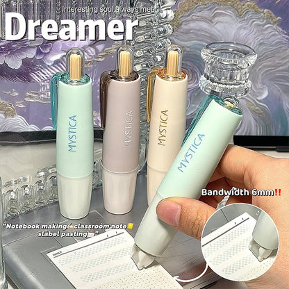 Portable Refillable Click Design Dot Glue, Diamond Shape Adhesive Roller for Crafts