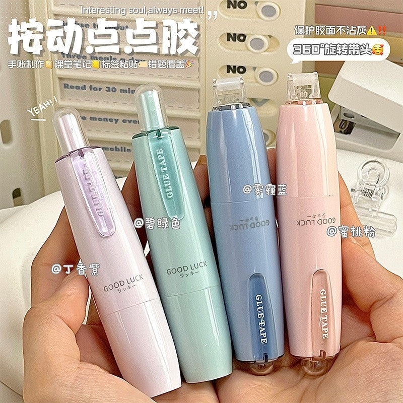 Refillable Click Dot Glue Pen, Portable Diamond Pattern Dot Roller Glue