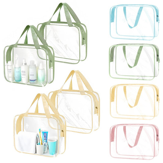 Clear PVC Tote Bag, Waterproof Transparent Handbag