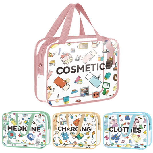 PVC 透明化妆品收纳袋 便携防水洗漱包