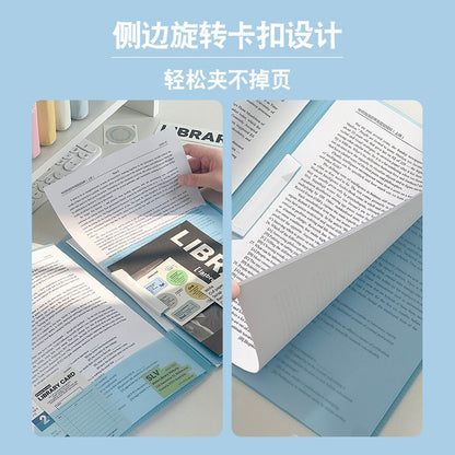 A4 PP Waterproof Folder, Upgraded Corner Guard for Durability